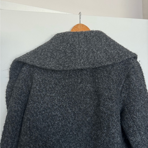 Club Monaco Italian wool dark grey coat XS - Picture 6 of 8